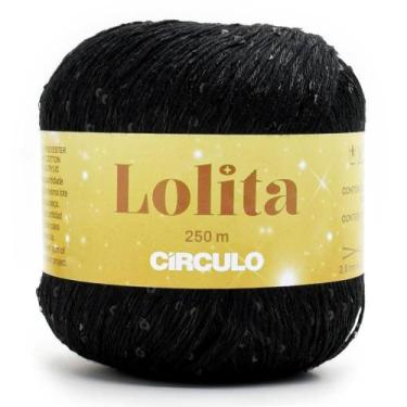 Imagem de Linha Lolita Círculo 100g, 8990 PRETO