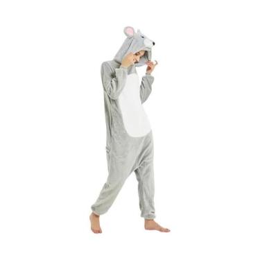 Imagem de Fantasia De Cosplay Kigurumi Para Adultos Em Formato De Animais: Leão,