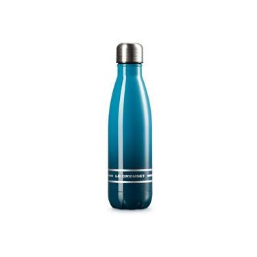 Imagem de GARRAFA DE HIDRATAÇÃO LE CREUSET 26CM 500ML AZUL DEEP TEAL 41208506420000