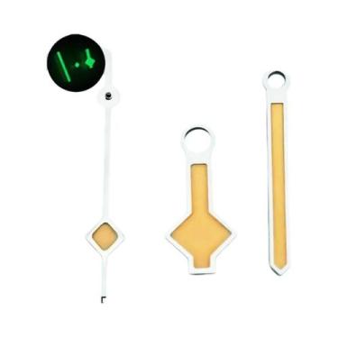 Imagem de Relógio Com Ponteiros Luminosos Em Ouro, Prata, Preto E Ouro Rosa, Com