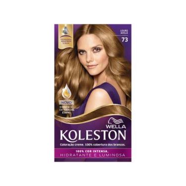 Imagem de Coloração Koleston 73 Louro Avelã - Wella, Louro Avelã