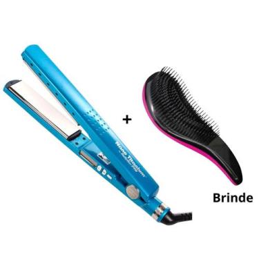 Imagem de Prancha Babyliss Pro tradicional Nano Tinanium + Escova Mágica