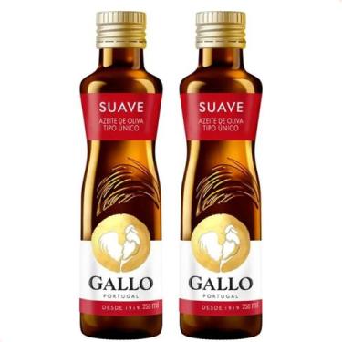 Imagem de Azeite De Oliva Tipo Único Suave 250 Ml Original Kit com 2 - Gallo