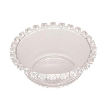 Imagem de Bowl Raso Cristal Transparente Coração Lyor 11,54,5cm