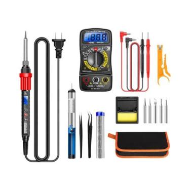 Imagem de Ferro De Solda Elétrico ANENG 60W Com Temperatura Ajustável SL106, Dis