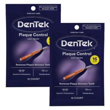 Imagem de Kit Escova Interdental DenTek Easy Brush Padrão 32 unidades