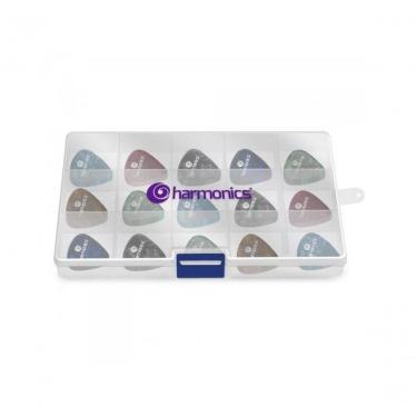 Imagem de Palhetas para Instrumentos Musicais Kit de Palhetas Harmonics com 200 Unidades para Renovação das Antigas com Diferentes