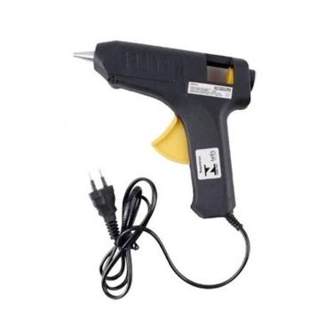 Imagem de Pistola de Cola Quente 15W Grande Bivolt em Plástico e Metal Preto 01 Unidade Startools
