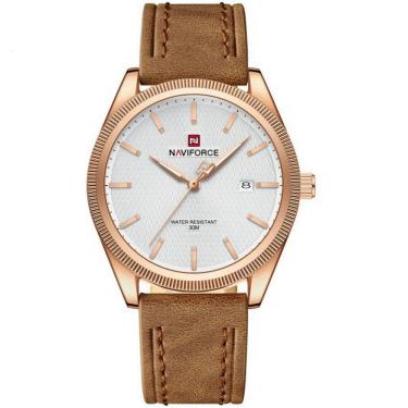 Imagem de Relógio  Masculino Pulseira de Couro Pu Resistência à Água 3ATM