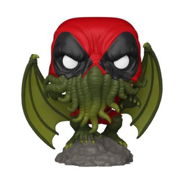 Imagem de Boneco Colecionável Deadpool Cthulhu com Detalhes Realistas e Texturas Bem Definidas Funko Pop!