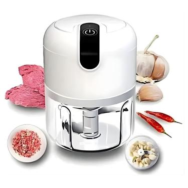 Imagem de Triturador De Carne E Alimentos Elétrico Portátil Mini 250ml