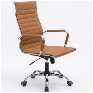 Imagem de Cadeira PRESIDENTE Charles Eames Esteirinha - CARAMELO - POLLO MÓVEIS 