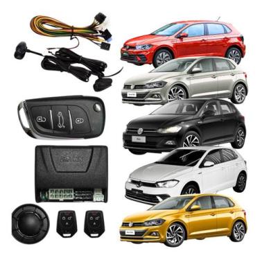 Imagem de Alarme Automotivo CBPlus FKS Trava Antifurto Segurança VW Polo+2contro