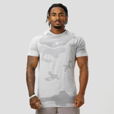 Imagem de Camiseta Apex Dry Middle Lupus Sem costura Alpha Co-Masculino