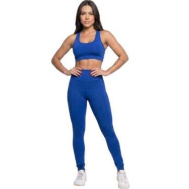 Imagem de Calça Legging Montaria Bella Fiore Roupa Para Academia Treino Musculação Moda Fitness F...