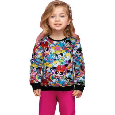 Imagem de Blusa Moletom Infantil Menina Inverno Personagens Licenciado - anjo da