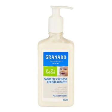 Imagem de Sabonete Granado Cremoso Dermocalmante Bebê Peles Sensíveis 250ml Vega