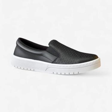 Imagem de Tênis Feminino Moleca Slip On 5791.118, 39, Preto