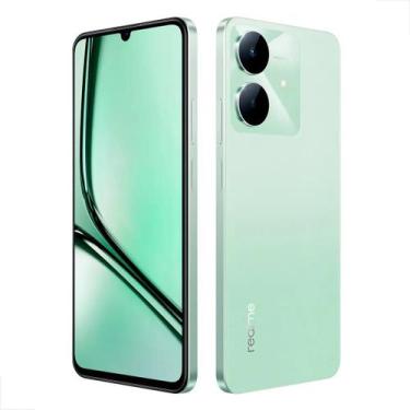 Imagem de Smartphone Unisoc T612 Realme Note 60X Verde 64GB, 64GB, Verde