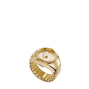 Imagem de Relógio Anel Fossil Feminino Dourado - ES5246/1DN