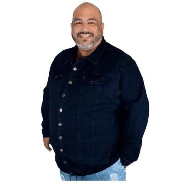 Imagem de Jaqueta Masculina Jeans Amaciado Plus Size - Casual Inverno - Hf, G10