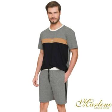 Imagem de Pijama Masculino Manga Curta Pause 614678 - Lua Luá, Gg