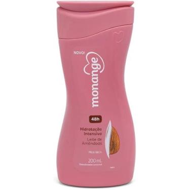 Imagem de Creme Hidratante Corporal Monange - Leite de Amêndoas 200ml, Leite de 