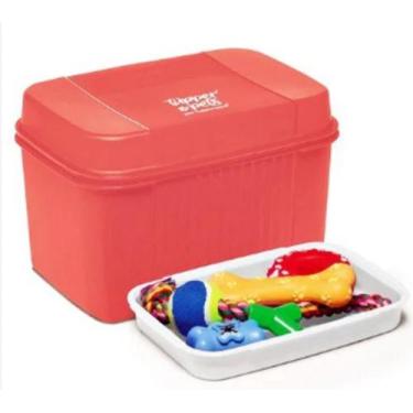 Imagem de Visual Box com Bandeja Pets 4,5 Litros Tupperware