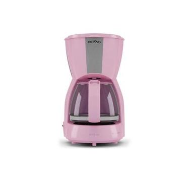 Imagem de Cafeteira Elétrica Britânia BCF15 15 Xícaras Rosa 0,6L 550W 220V com Jarra de Vidro