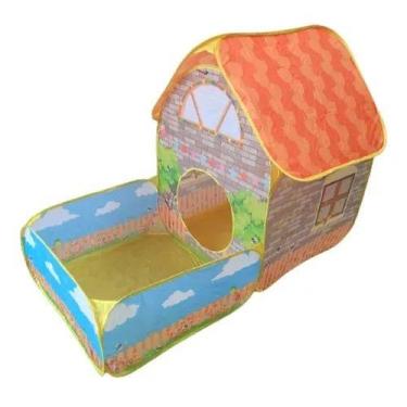 Imagem de Barraca Casinha Infantil Com Piscina De Bolinhas Importway
