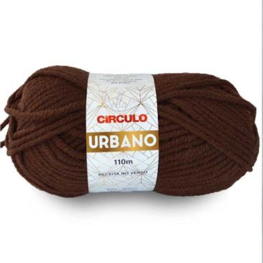 Imagem de Lã Urbano Circulo 100g 100 metros, 4676 Brasa