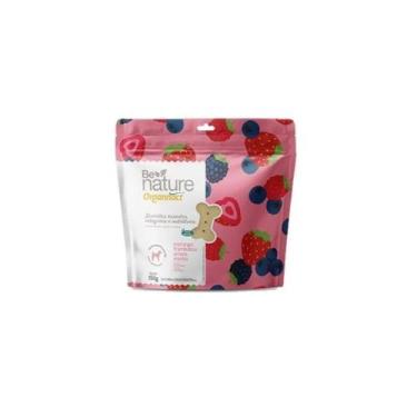 Imagem de Biscoito Para Cães Be Nature Organnact Morango, Framboesa 150g