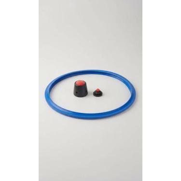 Imagem de Kit Borracha Panela Pressão 20cm Válvula Segurança - Congratulations S