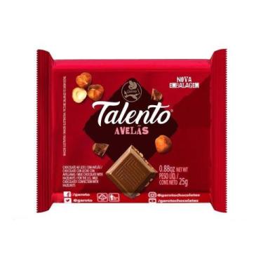 Imagem de Chocolate Talento Avelã 25g Embalagem com 15 Unidades