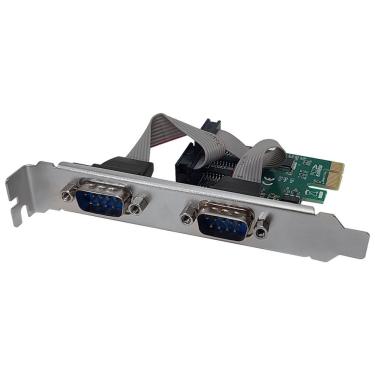 Imagem de Placa Pci-e Controladora Gv Brasil, 2 Seriais, Db9 - Pci.1037