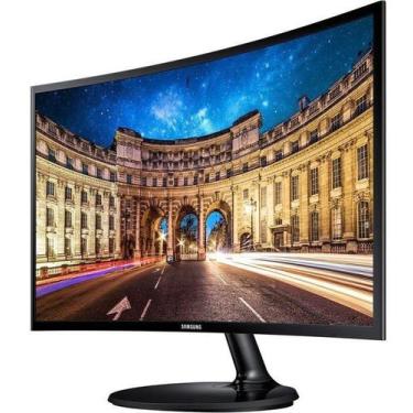 Imagem de Monitor Samsung C24F390Fh LED 24" Curvo Full HD 1920x1080 Preto Bivolt