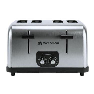 Imagem de Torradeira Elétrica 4 Fatias 1800W 6 Níveis Marchesoni 220V - PRATEADO
