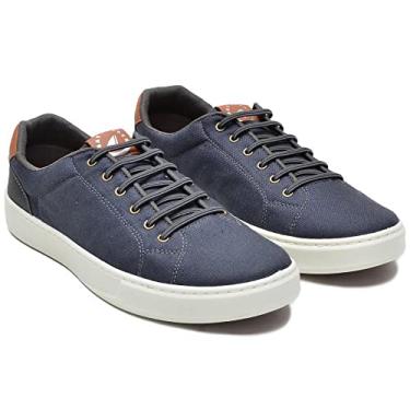 Imagem de Sapatenis Masculino Confort Palmilha em Gel - Azul/37