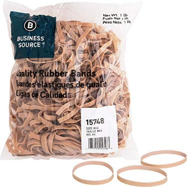 Imagem de Bandanas de borracha tamanho 64 Business Source (15748), Natural, 2 Pack