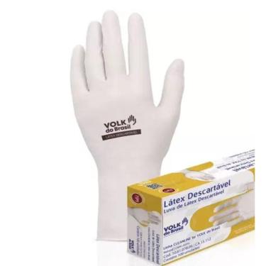 Imagem de Luvas Volk Latex C/Amido P C/100