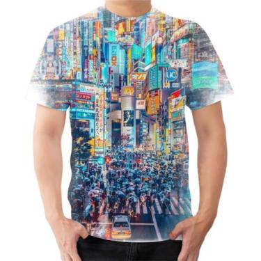 Imagem de Camisa Camiseta Personalizada Ambiente Urbano Paisagem 5 - Dias No Est