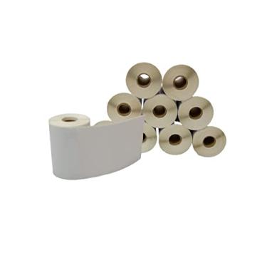 Imagem de 12 Rolos 2.400 Etiquetas Térmica 10x15 Adesiva Serrilha E-commerce