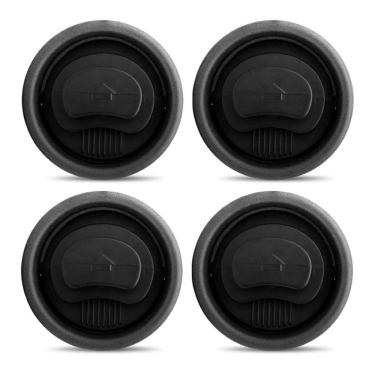 Imagem de Kit 4 Difusor Saída Ar Painel GM Prisma 2007 08 09 10 11 12