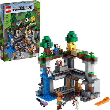 Imagem de Lego Minecraft A Primeira Aventura 542 Peças 21169 Original