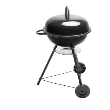 Imagem de Churrasqueira Móvel A Bafo Carvão Com Rodinhas - 90x53x48cm