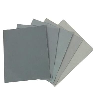 Imagem de SHENGANG 20 pçs de papel de lixa d'água base de papel macio 2000 2500 3000 5000 7000 pintura de carro mista grão sortido lixa molhada e seca, 7000