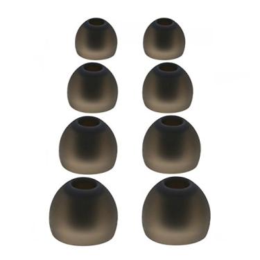 Imagem de 8 peças 2S/2M/2L/2XL (TB) adaptadores de pontas de silicone compatíveis com fones de ouvido Jabra Elite Sport True Wireless