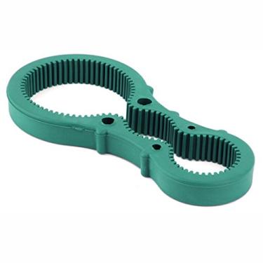 Imagem de (Verde) - Ferramenta de cozinha 3 em 1 Silicone Facil Artrite Abridor de jarras de conveniencia Jarros / garrafas multifuncionais Ferramenta de cozinha para vinho abridor (verde)