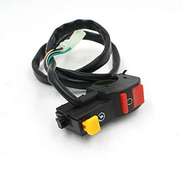 Imagem de 1 x interruptor de guidão de motocicleta para partida divertida ou interruptor de luz de carro adequado para motocicleta ATV