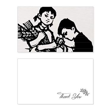 Imagem de Microscópio de trigo para menino, menina, cartão de agradecimento, papel de aniversário, saudação, casamento, apreciação